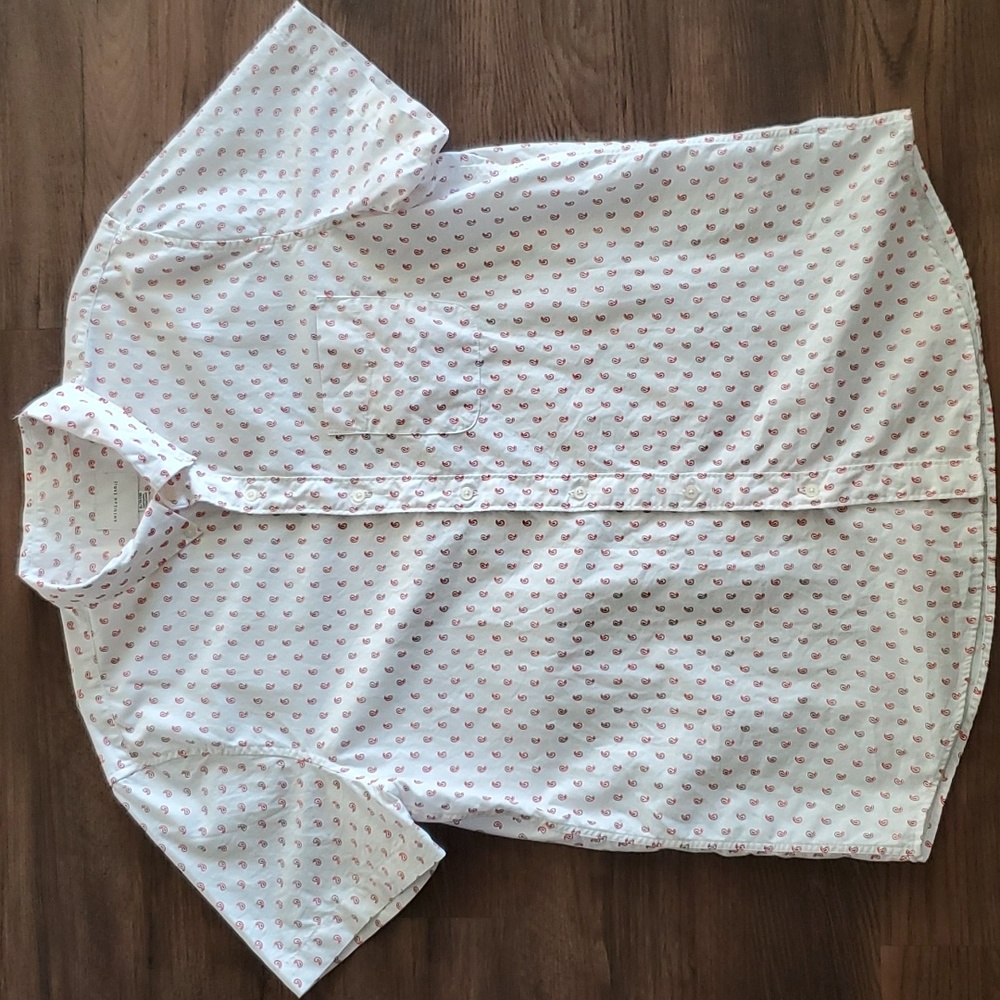 American Eagle Short-Sleeve Button-Down